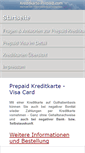 Mobile Screenshot of kreditkarte-prepaid.com