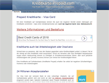 Tablet Screenshot of kreditkarte-prepaid.com